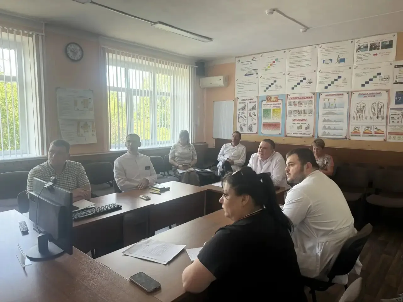 🚀 Сегодня в ГУЗ «СГМП №1» состоялось постоянно действующее совещание для руководителей медицинских 