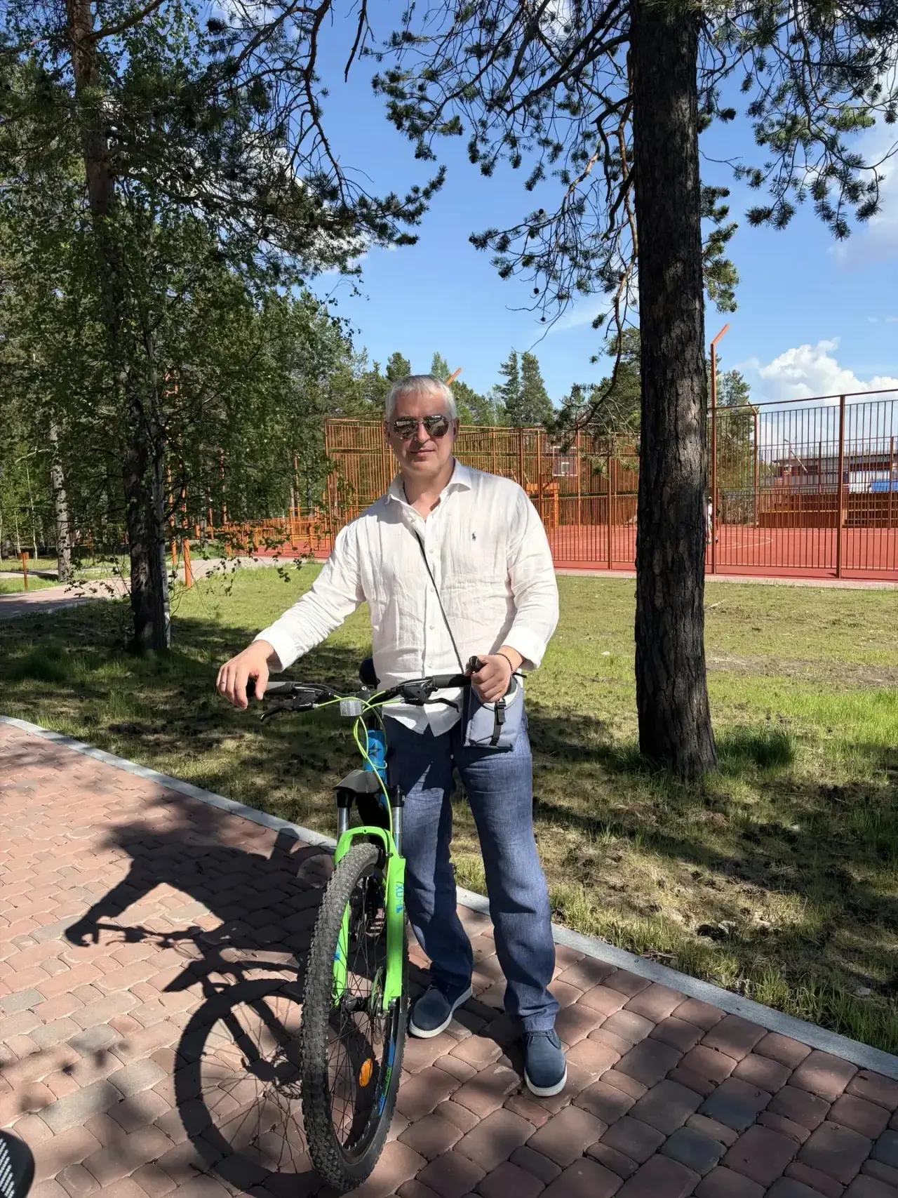 #НиДняБезДвижения. Заканчиваю этот вечер прогулкой на велосипеде 🚴