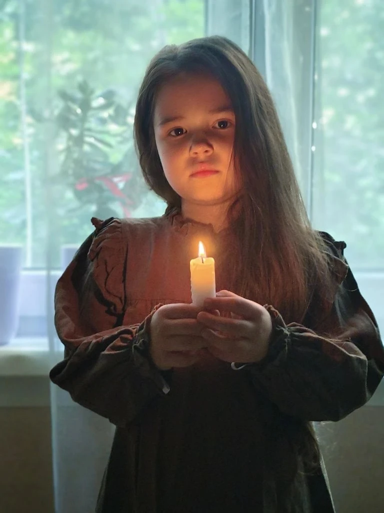 Курчина София принимает участие в Акции "Свеча памяти".
#МыПомним
#ПомнимЧтим