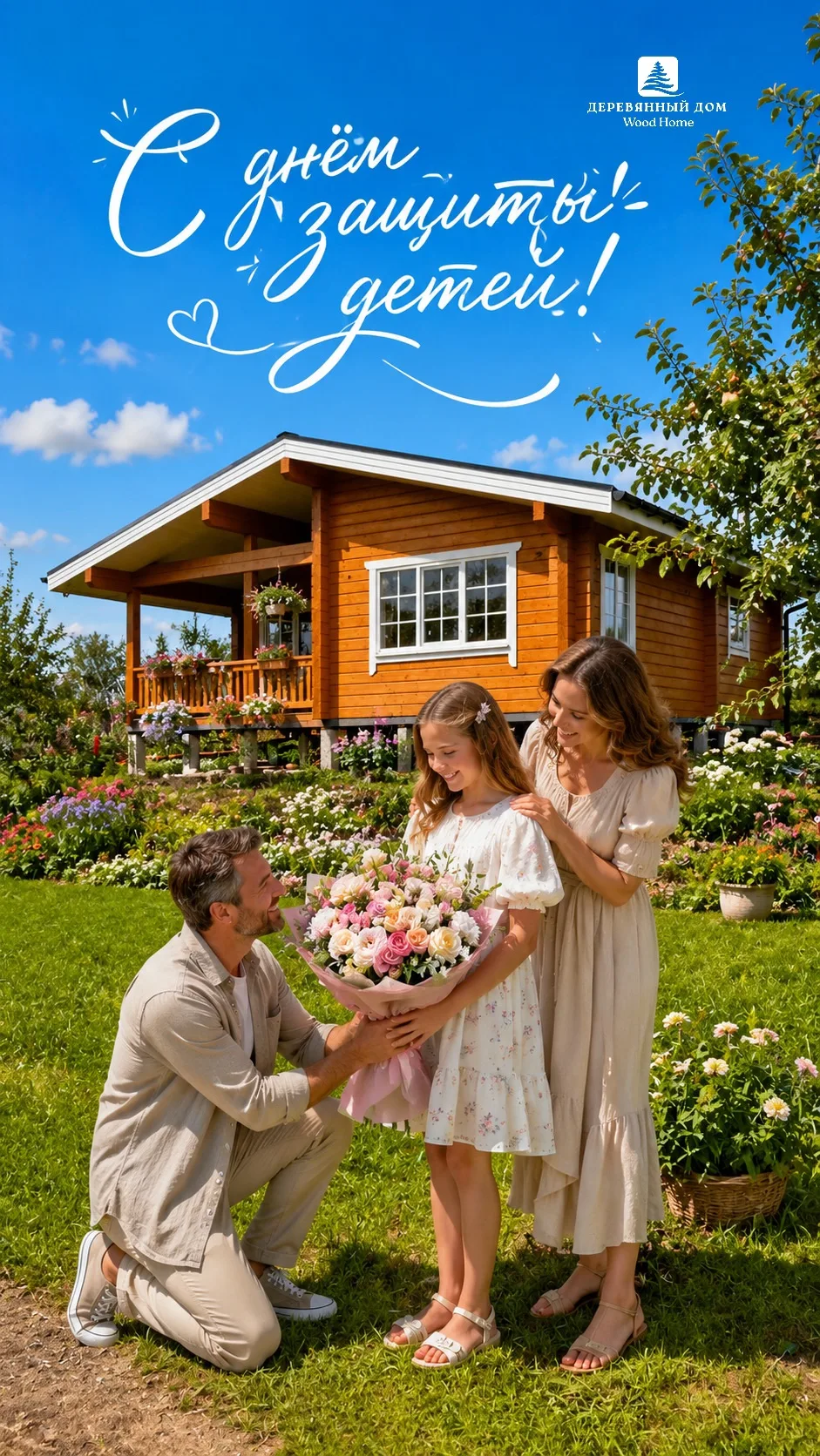 Поздравляем с Днём защиты детей и первым днём лета! ☀️🏠

Пусть это лето будет солнечным, ярким и по