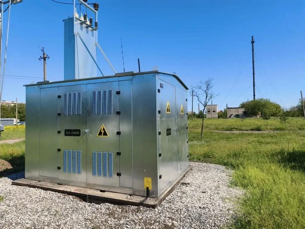 В Новоазовске специалисты Мособлэнерго завершили реконструкцию трансформаторной подстанции, обеспечи