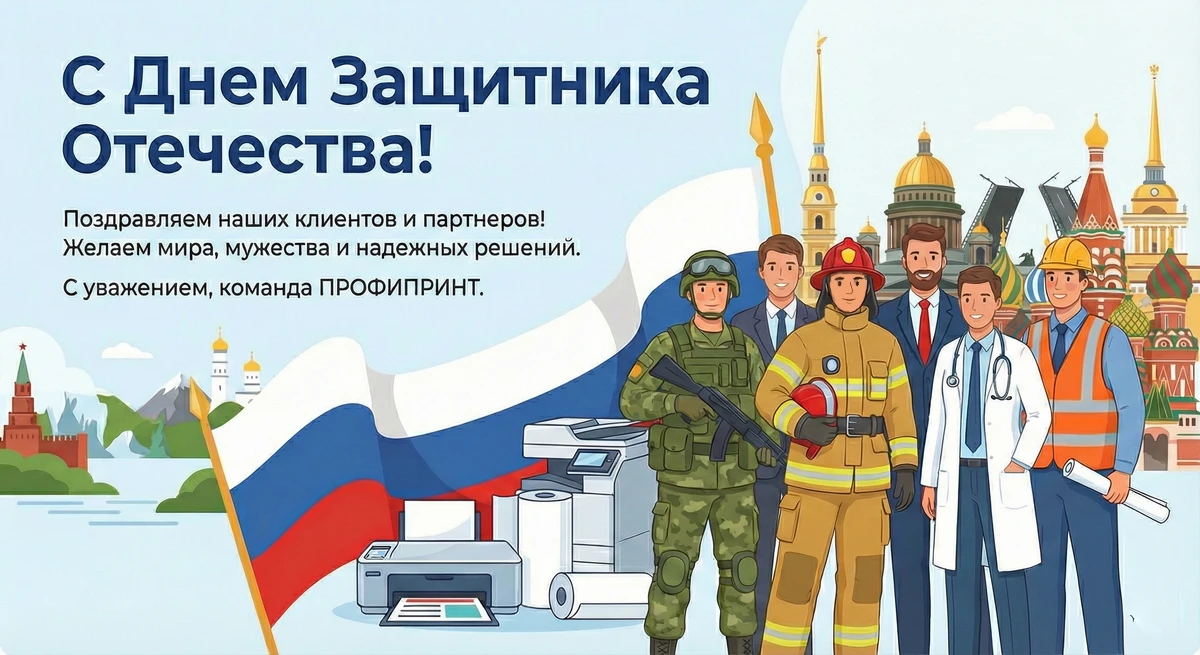С Днем защитника Отечества! 🛠

В бизнесе и производстве важна стабильность. Мы желаем вам, чтобы ва