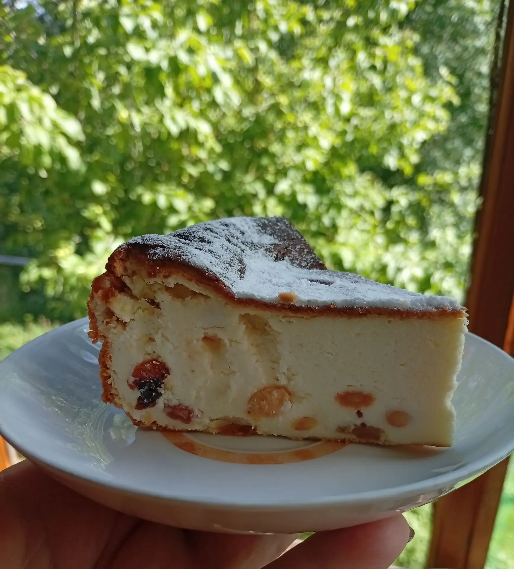 Здравствуйте, у нас чизкейк по Наташиному рецепту, очень вкусно! Угощайтесь🥧