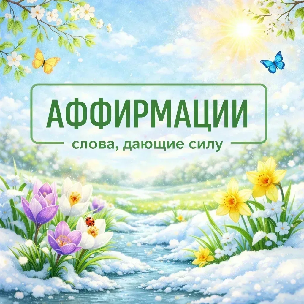 🔥 Аффирмации дня

🌷 💫 Среда, 11 марта — Вдохновение

Я чувствую вдохновение

Идеи приходят легко
