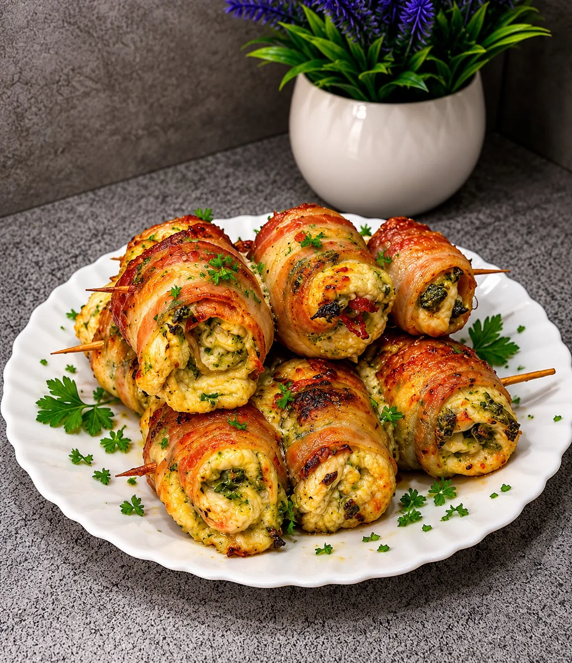 🍢 МИНИ ШАШЛЫЧКИ ИЗ КУРИЦЫ В БЕКОНЕ 🍢

Готовятся быстро, исчезают со стола ещё быстрее. 
Лучший вар