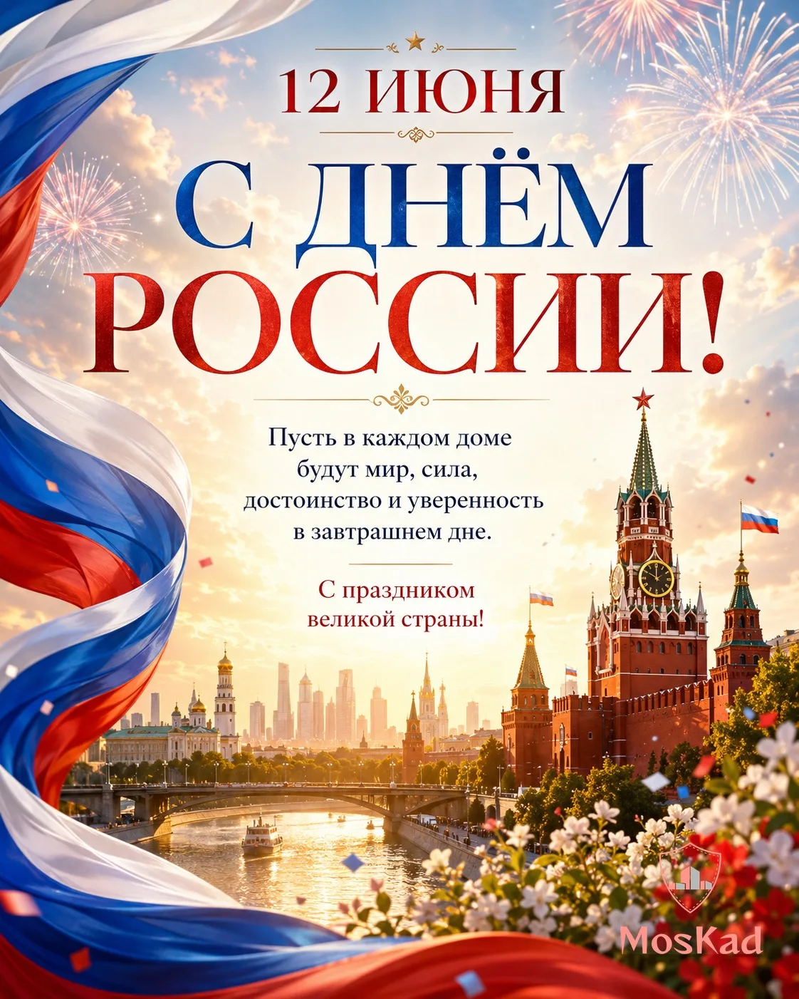 С Днём России!

Россия - это не только карта, границы и красивые слова.
Это люди.

Разные, сильные, 