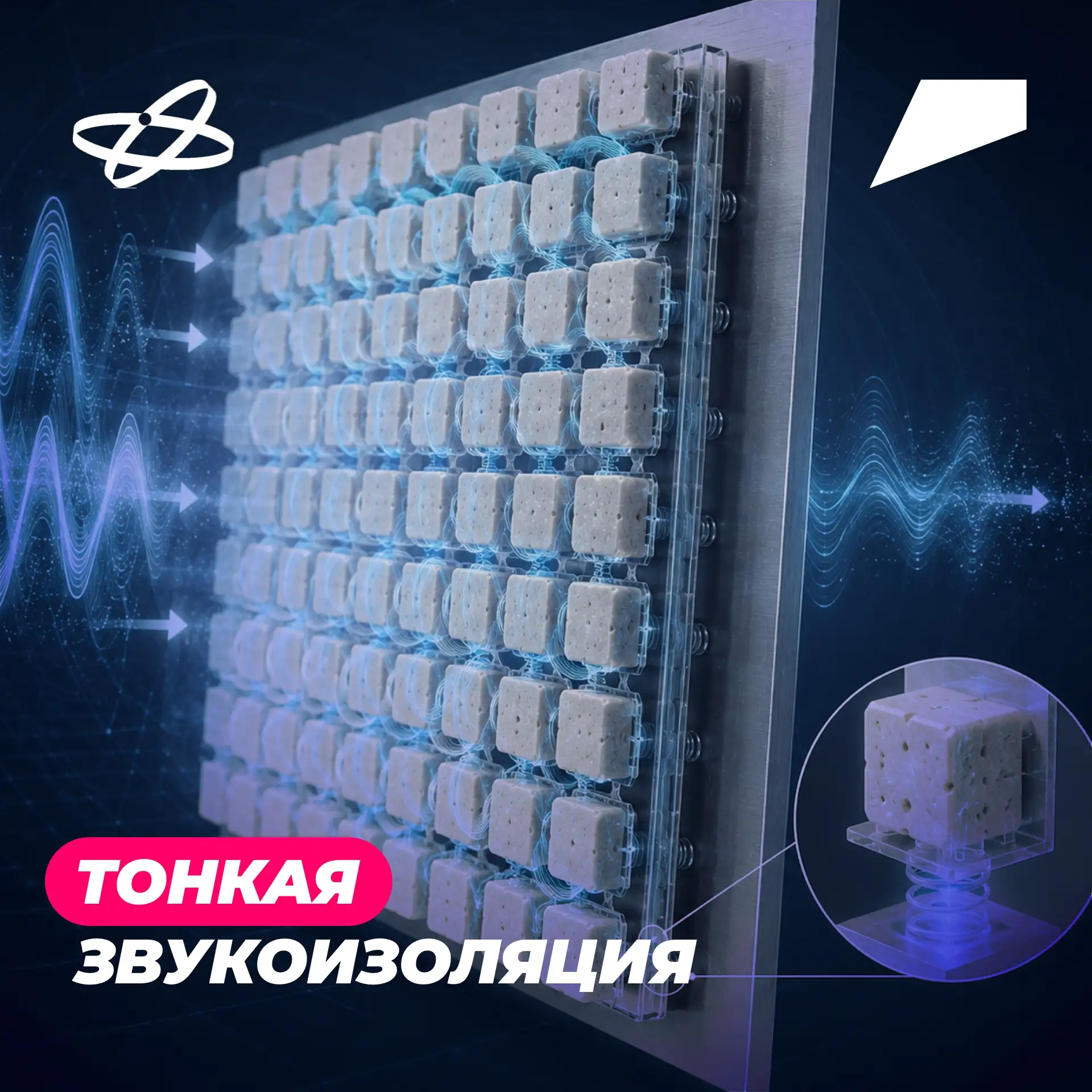 Шум в здании обычно побеждают тяжестью: чем толще стена, тем лучше она изолирует звук. Но нижегородс