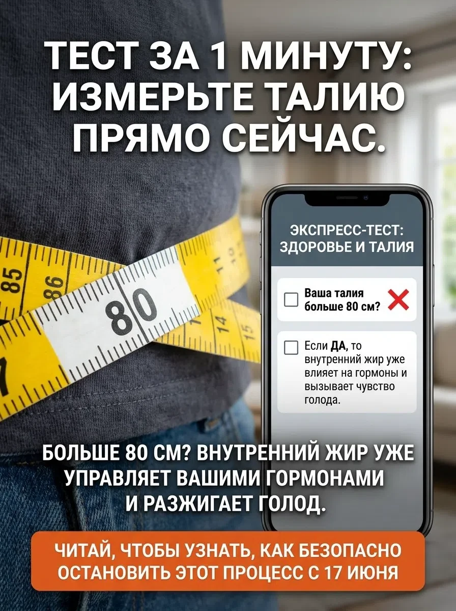 Почему талия должна быть меньше 80 см?

Потому что если она больше 80 см, это сигнал, что внутреннег