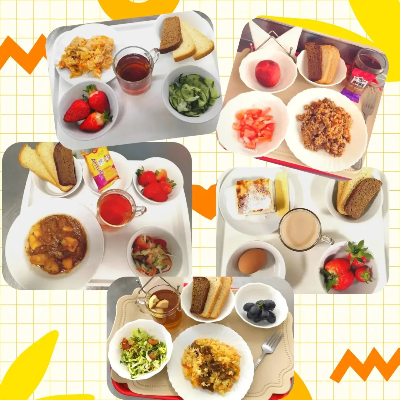 Наше летнее меню: вкусно, полезно, разнообразно 🍽️ 

В период летних каникул мы заботимся о том, чт