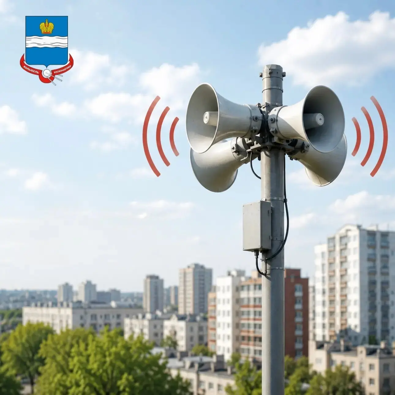 При ракетной опасности в регионе звучат уличные сирены. Также информация появляется по радио, телеви