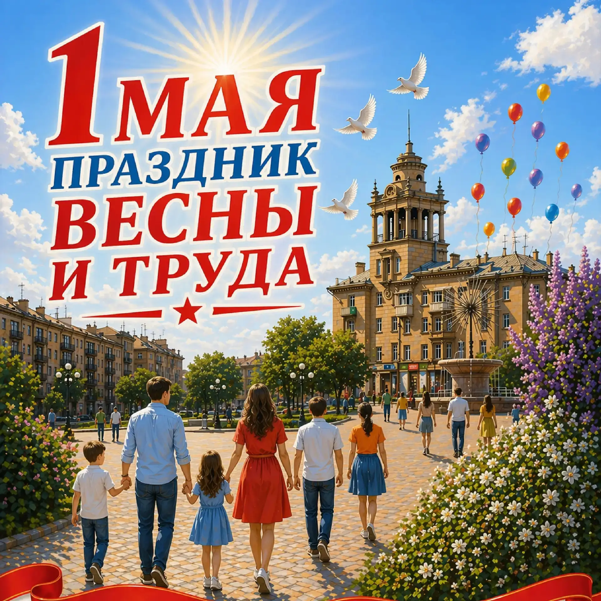 Дорогие коллеги!
Поздравляю вас с Праздником весны и труда!
Этот день напоминает нам о важности совм