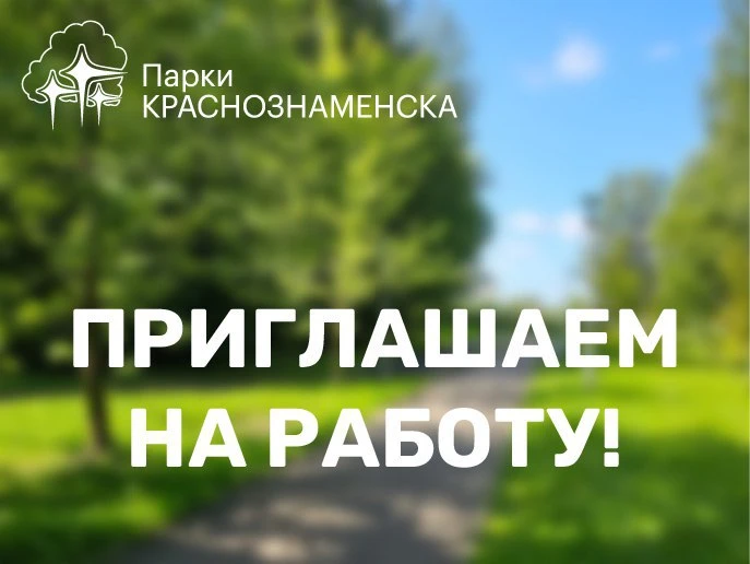 Любите творчество, общение и хотите видеть результат своего труда? 

Парки Краснознаменска ищут акти