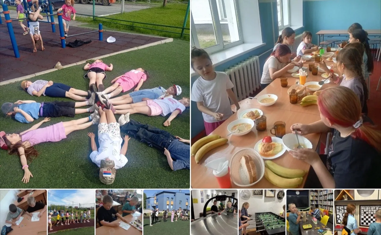 В нашей школе начал работу лагерь дневного пребывания "Радуга"!
Ребята познакомились с вожатыми и во