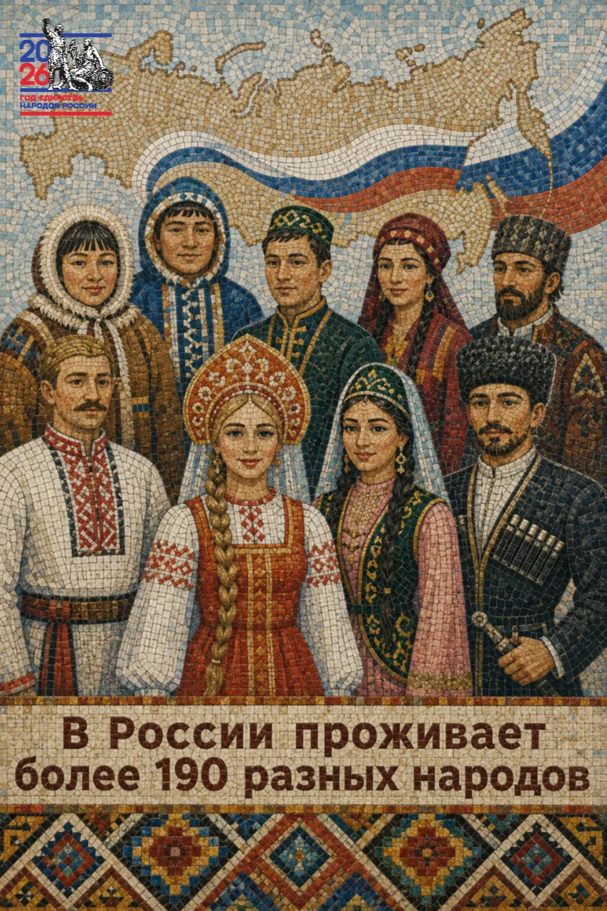 Празднуем День России, открывая новые факты!
⁣
По решению президента Владимира Путина 2026 год объяв