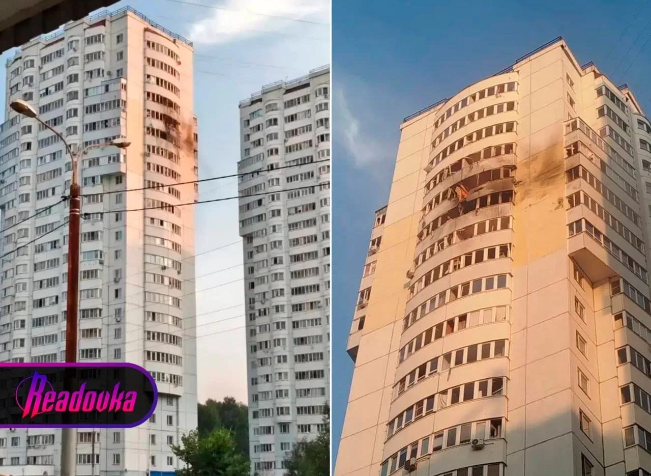 Дрон влетел в многоэтажку в подмосковном Чехове

В результате попадания дрона повреждены фасад и две
