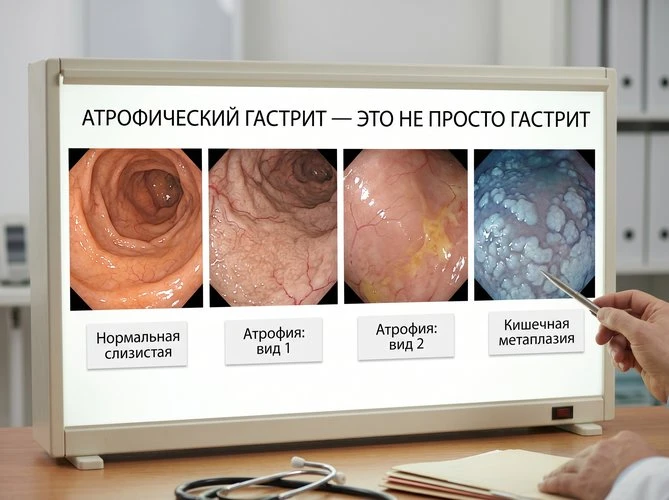 Атрофический гастрит — это не просто гастрит

Очень часто люди слышат этот диагноз после ФГДС и сраз