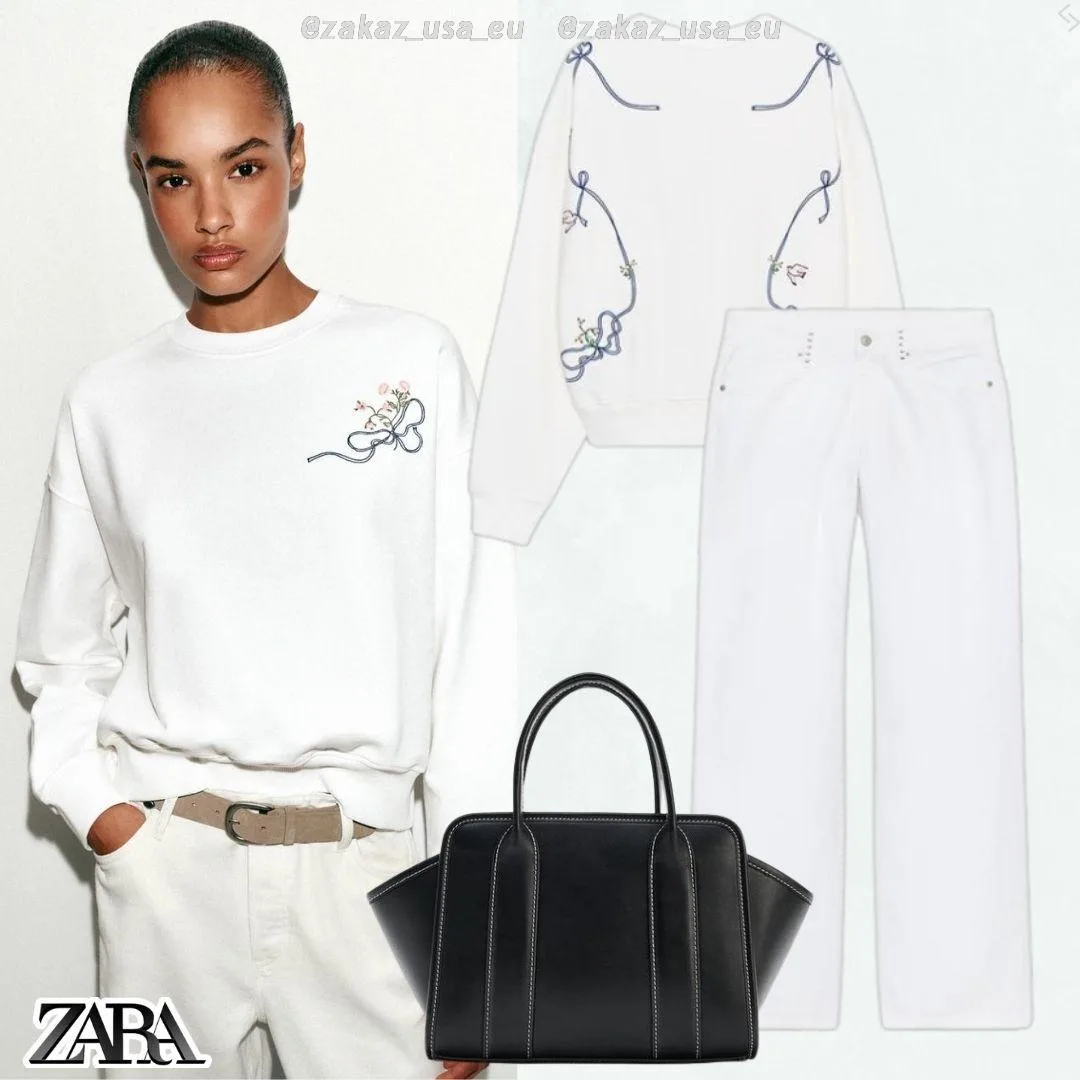 🇪🇸#Zara #женское
Свитшот
4.0 тыс.  руб (было 5.5 тыс.  руб)

Джинсы
5.5 тыс.  руб (было 7.5 тыс.  