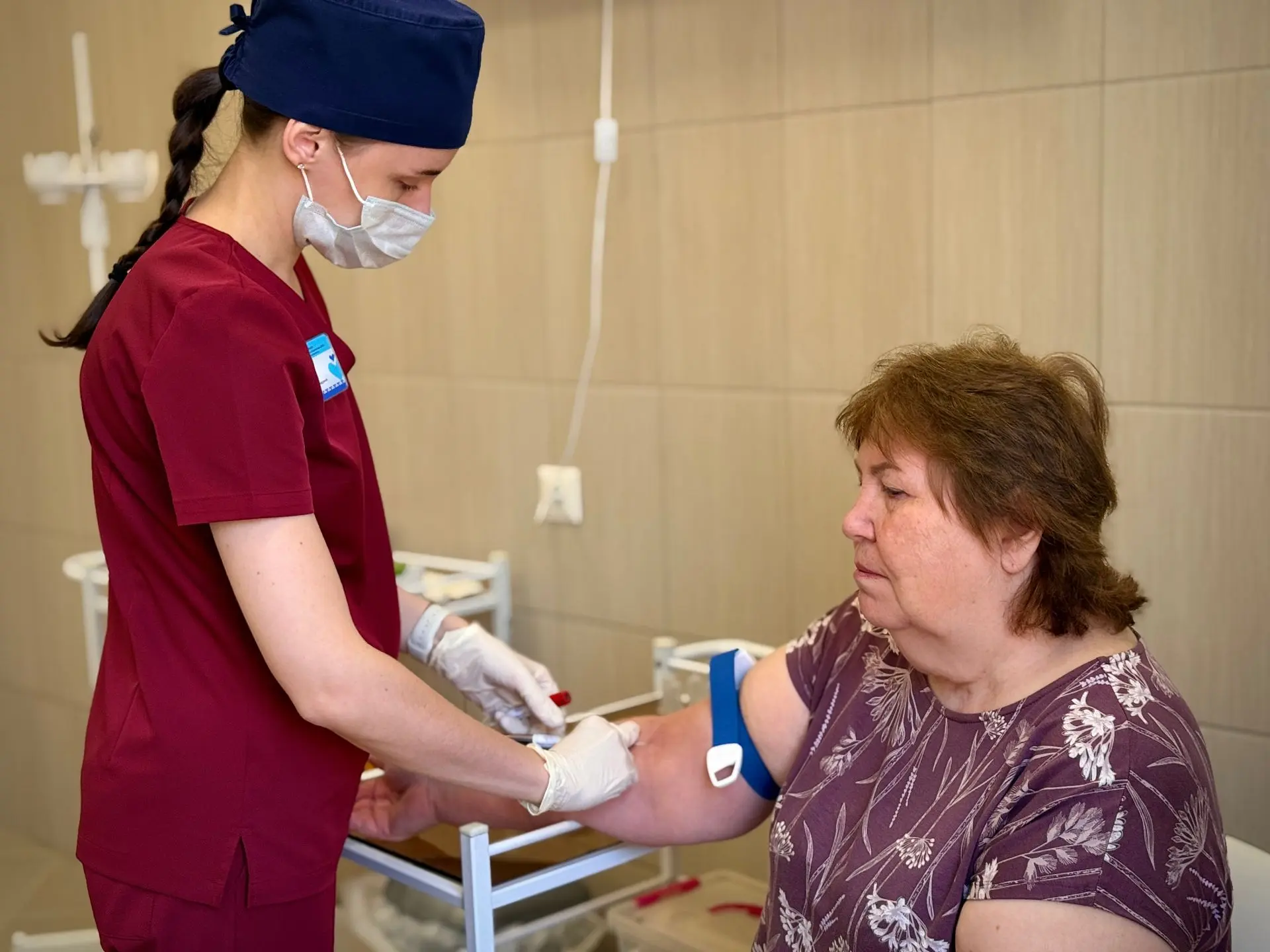 🚑 Центр здоровья на выезде

Специалисты  Центра здоровья организовали выездную диагностику для сотр