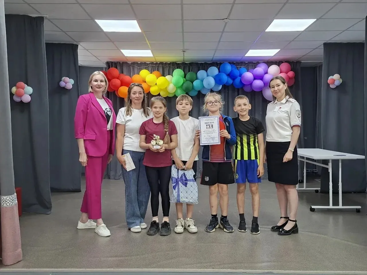 🚴‍♀Сегодня юные инспектора движения 4 школ района продемонстрировали свои умения на конкурсе-соревн