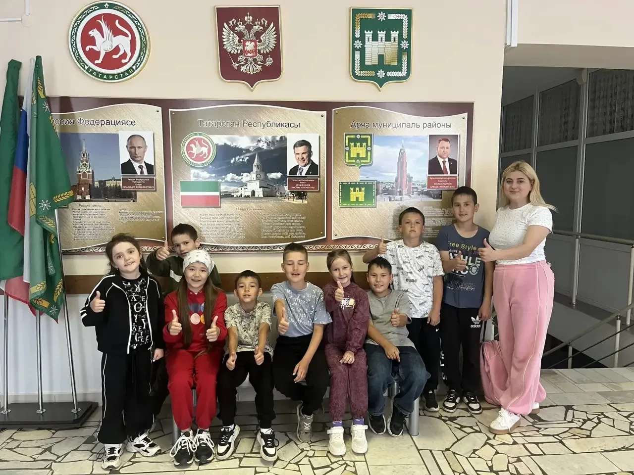 К нам в гости пришли воспитанники Шушмабашского детского сада. 🚌👧🧒

Маленькие гости стали участни