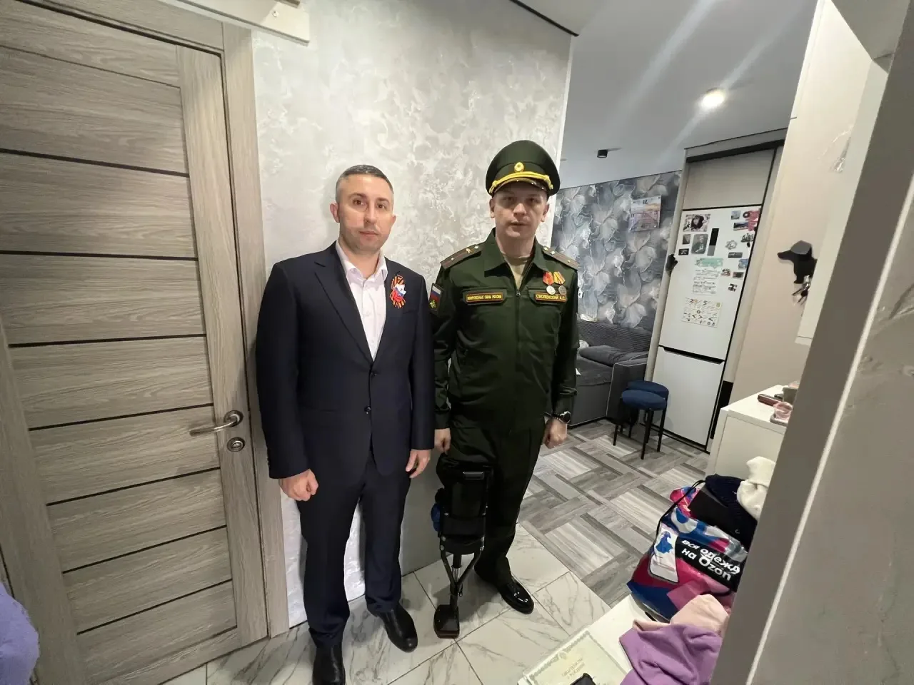 Побывал дома у наших земляков – участников специальной военной операции.
 
Алексей Сергеевич Смоленс