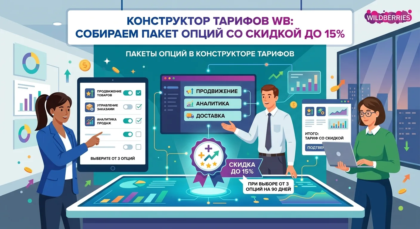 📰 Новая статья в блоге FulFlix

Конструктор тарифов WB: собираем пакет опций со скидкой до 15%

Wil