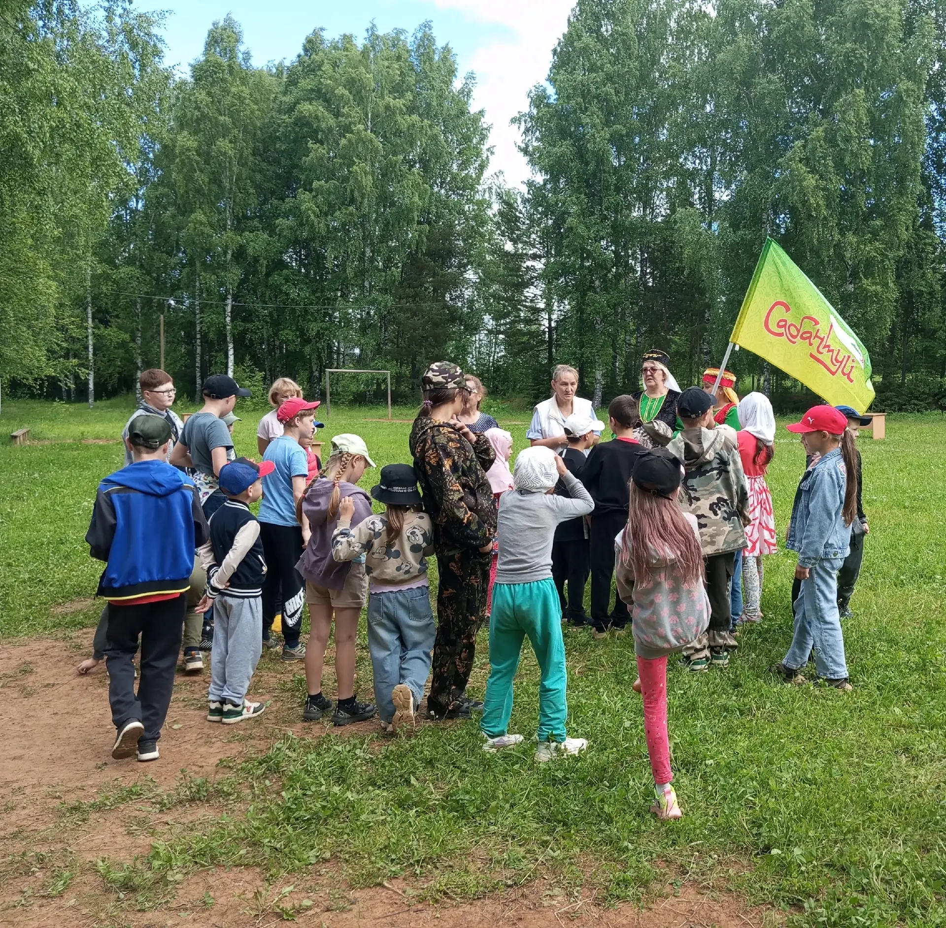 Сегодня в пришкольном оздоровительном лагере села Ежево Юкаменского района прошло яркое мероприятие,