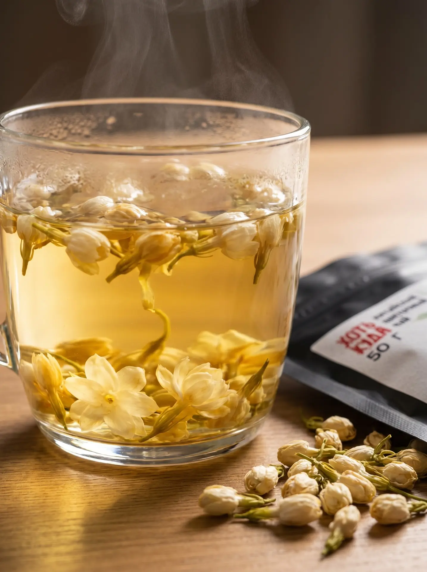 Чайная пауза. Знакомьтесь — жасминовые бутоны 🌼🍵 Не чай, а маленькая медитация. Нежный, ароматный,