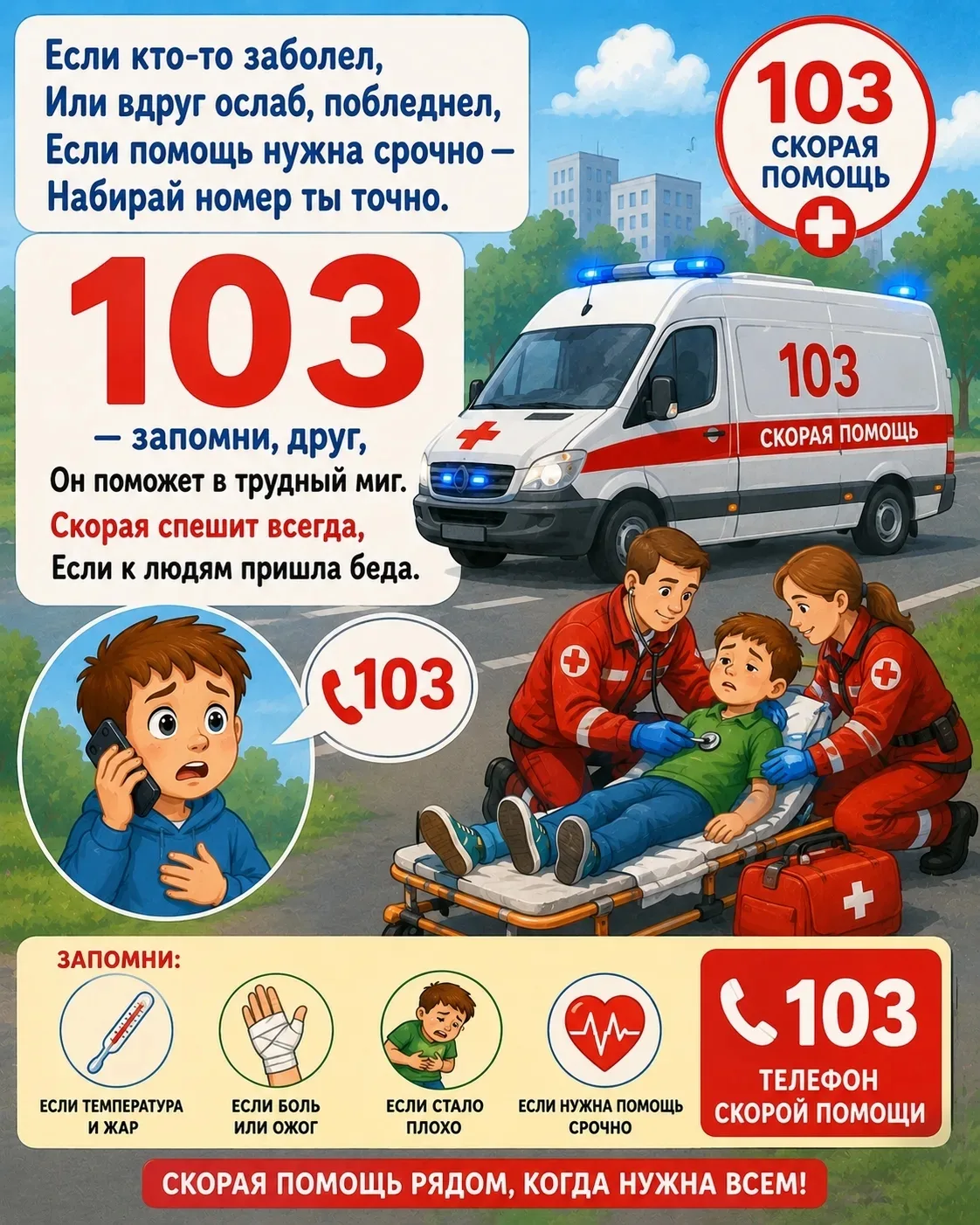 Телефоны экстренных служб