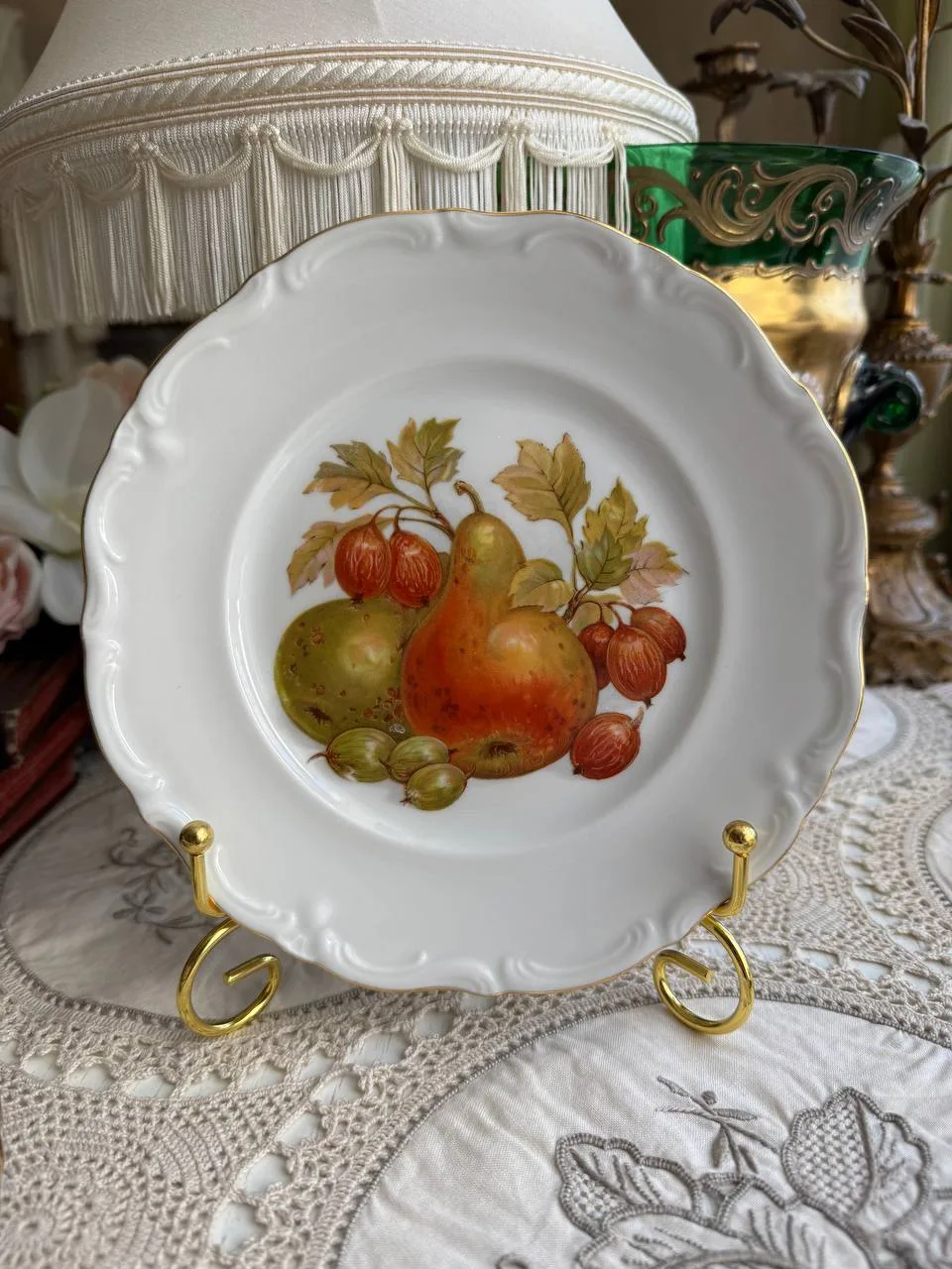 Тарелочки с фруктами от Winterling, Германия! 
Диаметр 19 см. 
Стоимость 2500/шт.