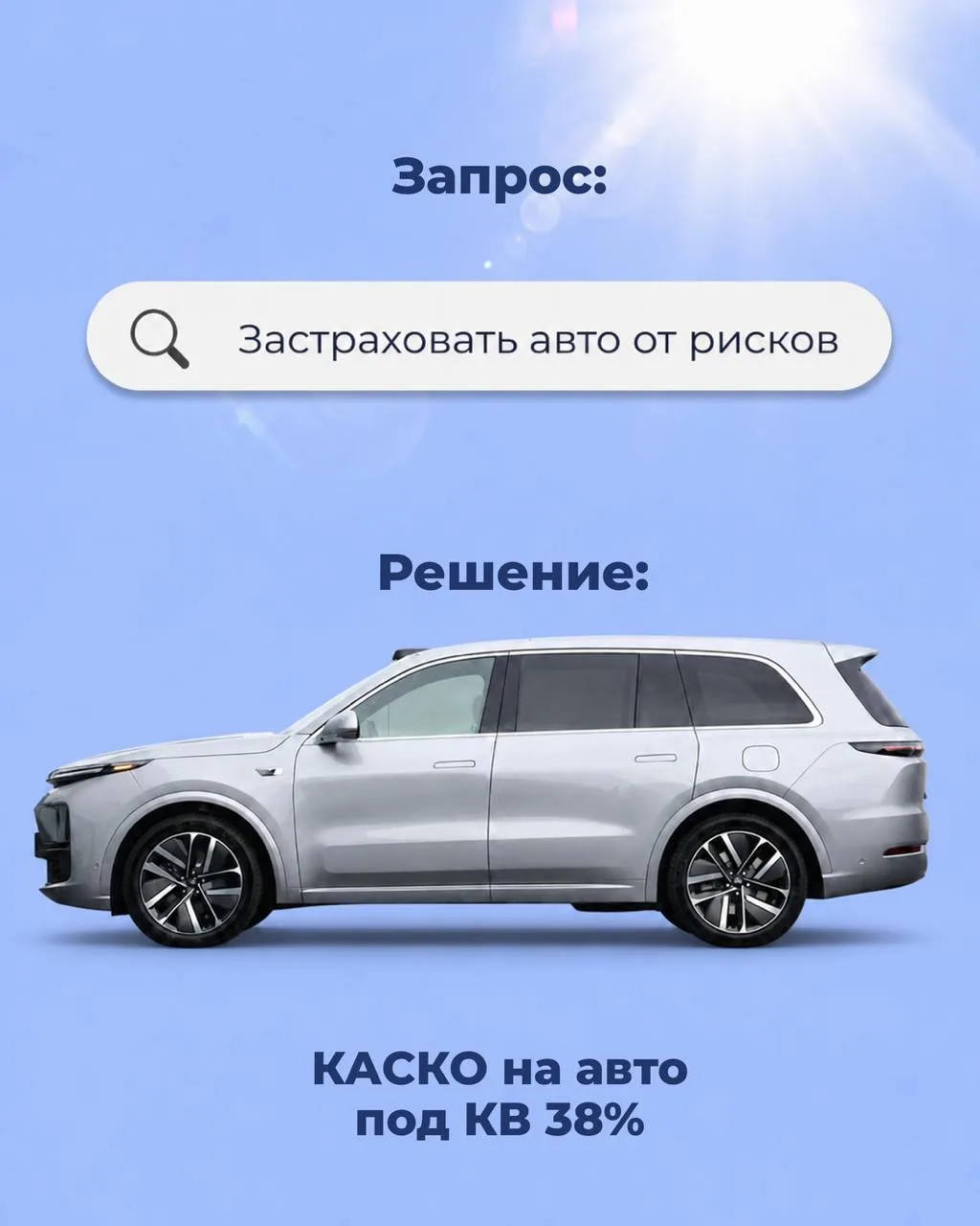 ⚡️Подготовили для вас новую подборку кейсов по КАСКО

LiXiang L6
Цена полиса: 157 821₽
✅КВ агенту: 3