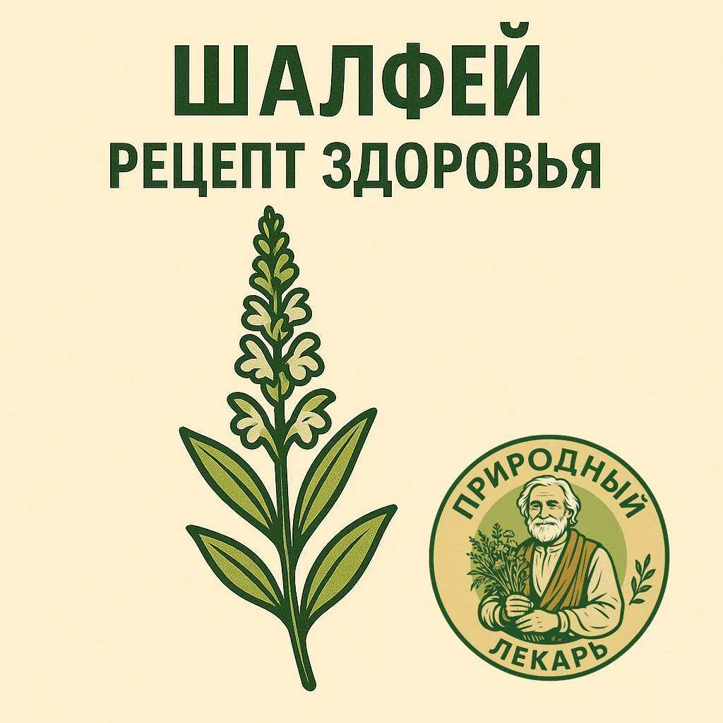 Рецепт с шалфеем, который замедлит процесс старения                                                 
