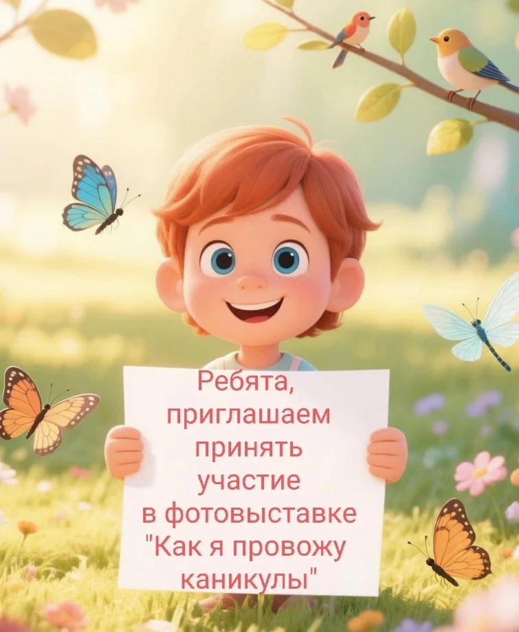С 20 июля в нашем сообществе в вк стартует онлайн-выставка «Как я провожу каникулы».

Лето — это мал