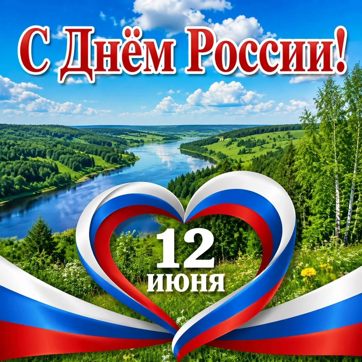 С Днём России! 🇷🇺✨

Пусть наша страна процветает, а ваши семьи будут крепкими, счастливыми и дружн