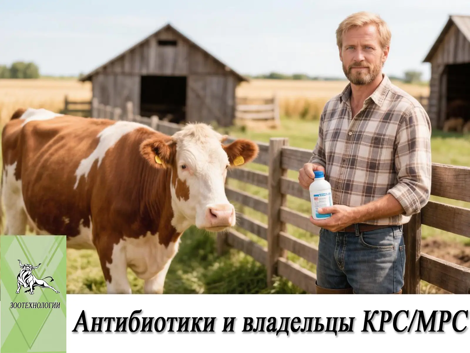 💊 Антибиотики и владельцы КРС/МРС

⚕️ Как часто и бесконтрольно применяются антибиотики? Очень част