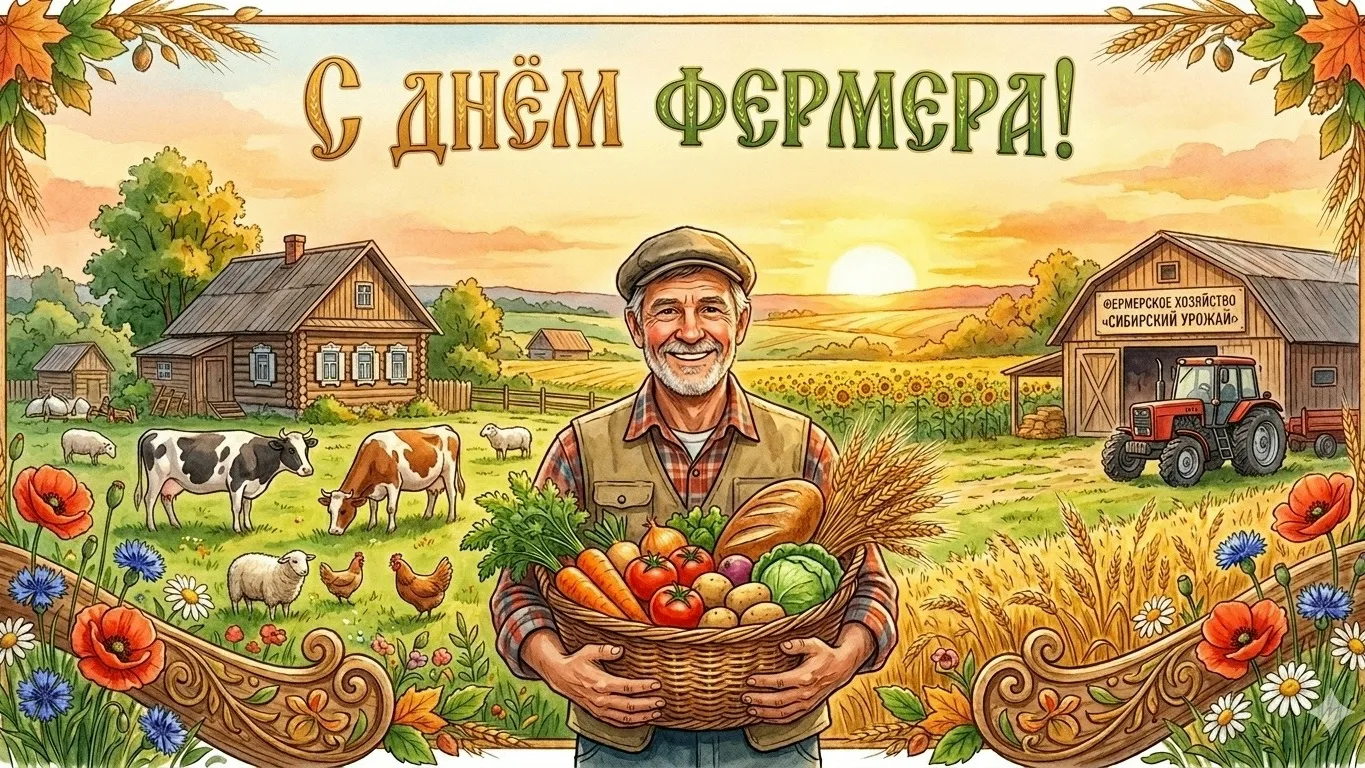 Уважаемые аграрии!

🌾От всей души поздравляем вас с вашим профессиональным праздником. Мы очень цен