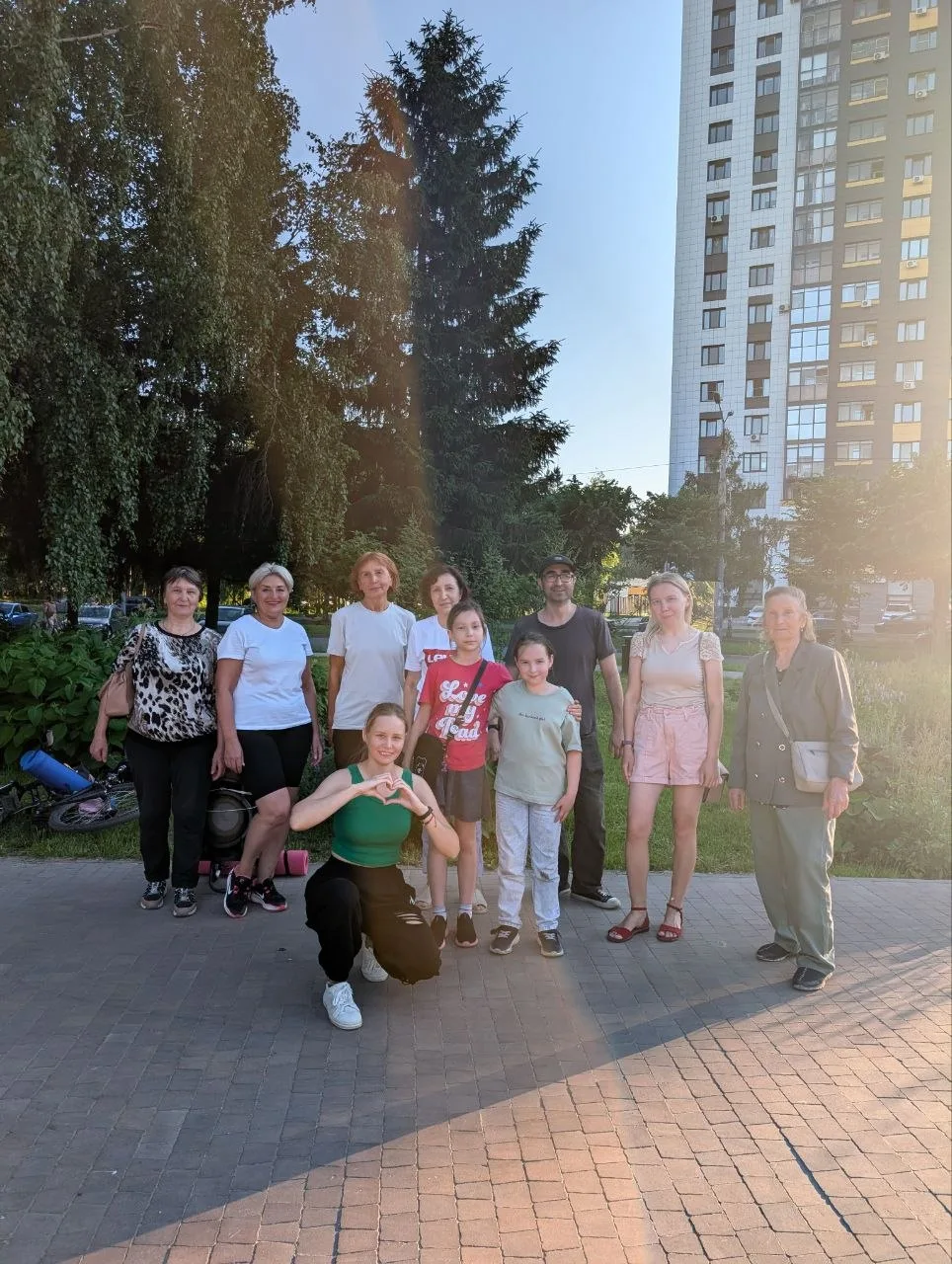 Лето в нашем любимом городе Казань!❤️☀️ А наши руководители клубов работают с радостью в парках горо