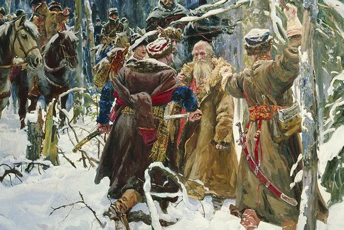 Что было написано в Большой Советской энциклопедии о подвиге Сусанина: "Сусанин Иван (умер 1613), ге