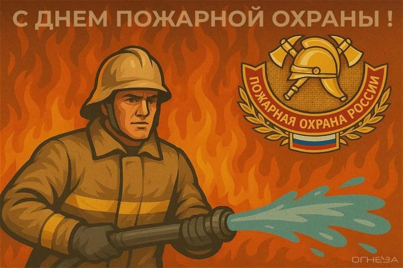 🔥🚒 С Днем пожарной охраны России! 🚒🔥Сегодня, 30 апреля, мы отмечаем профессиональный праздник те
