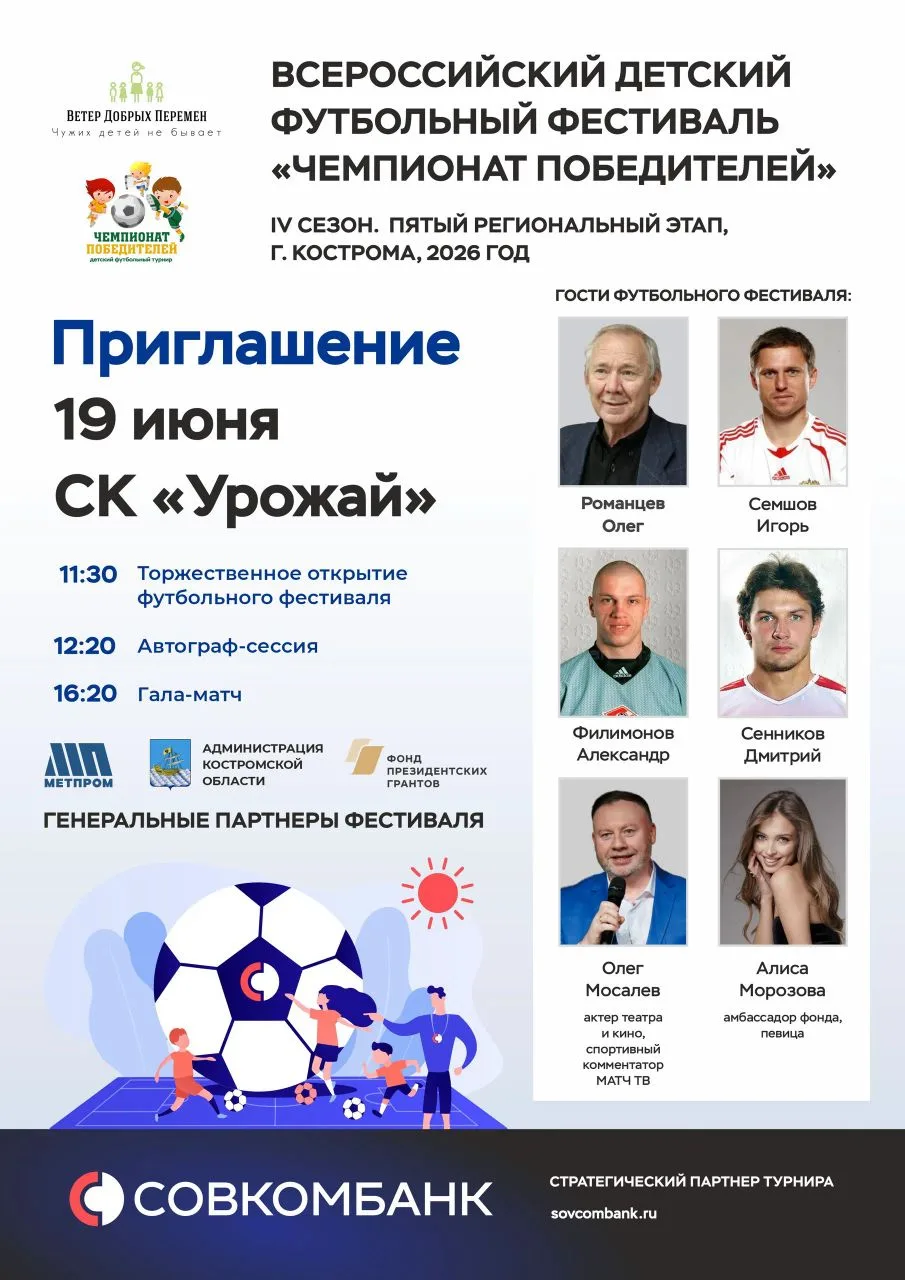 Всероссийский детский футбольный фестиваль "Чемпионат Победителей"