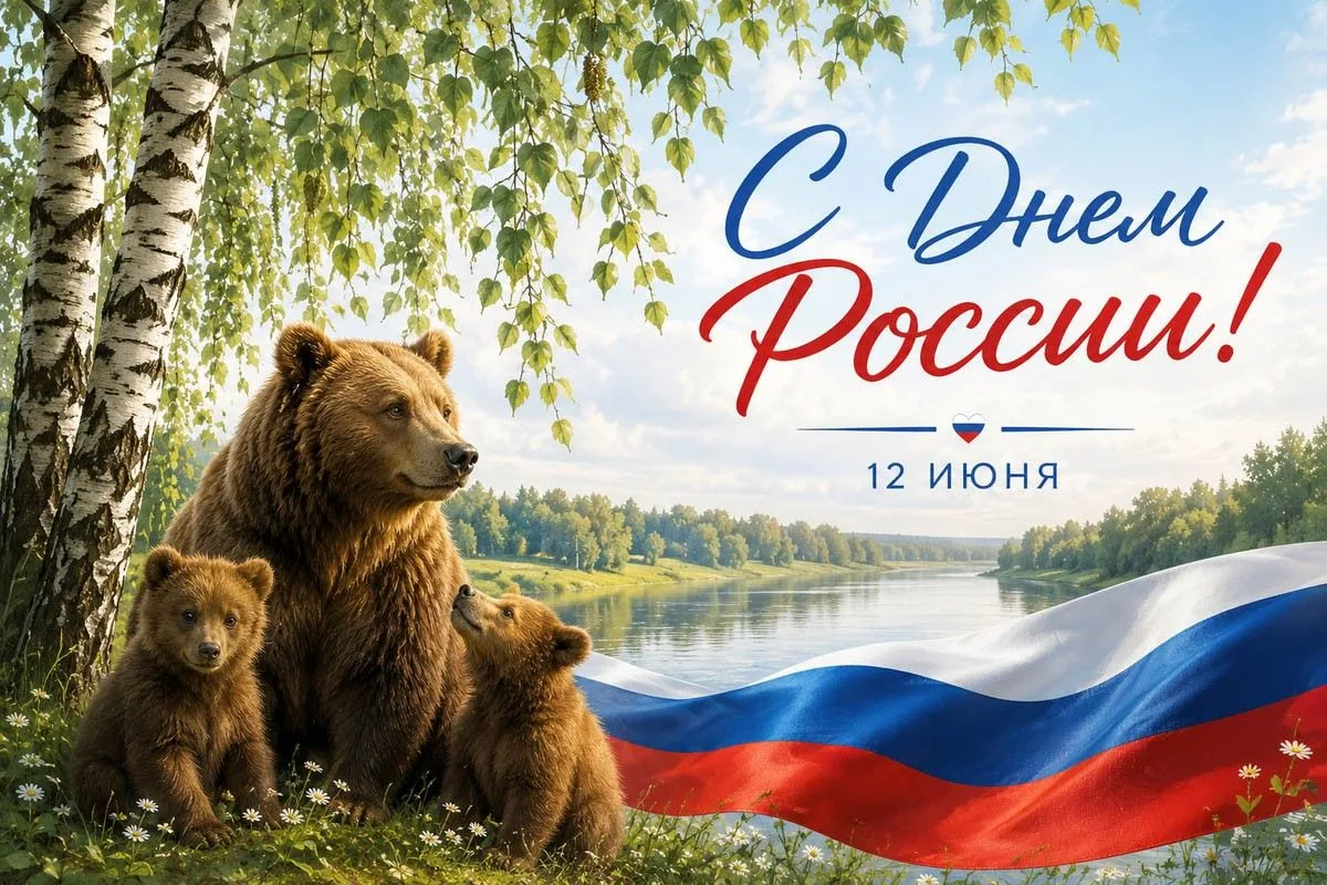 С Днем России! 
Этот праздник является символом единения, свободы и общей любви к Отечеству. Он напо