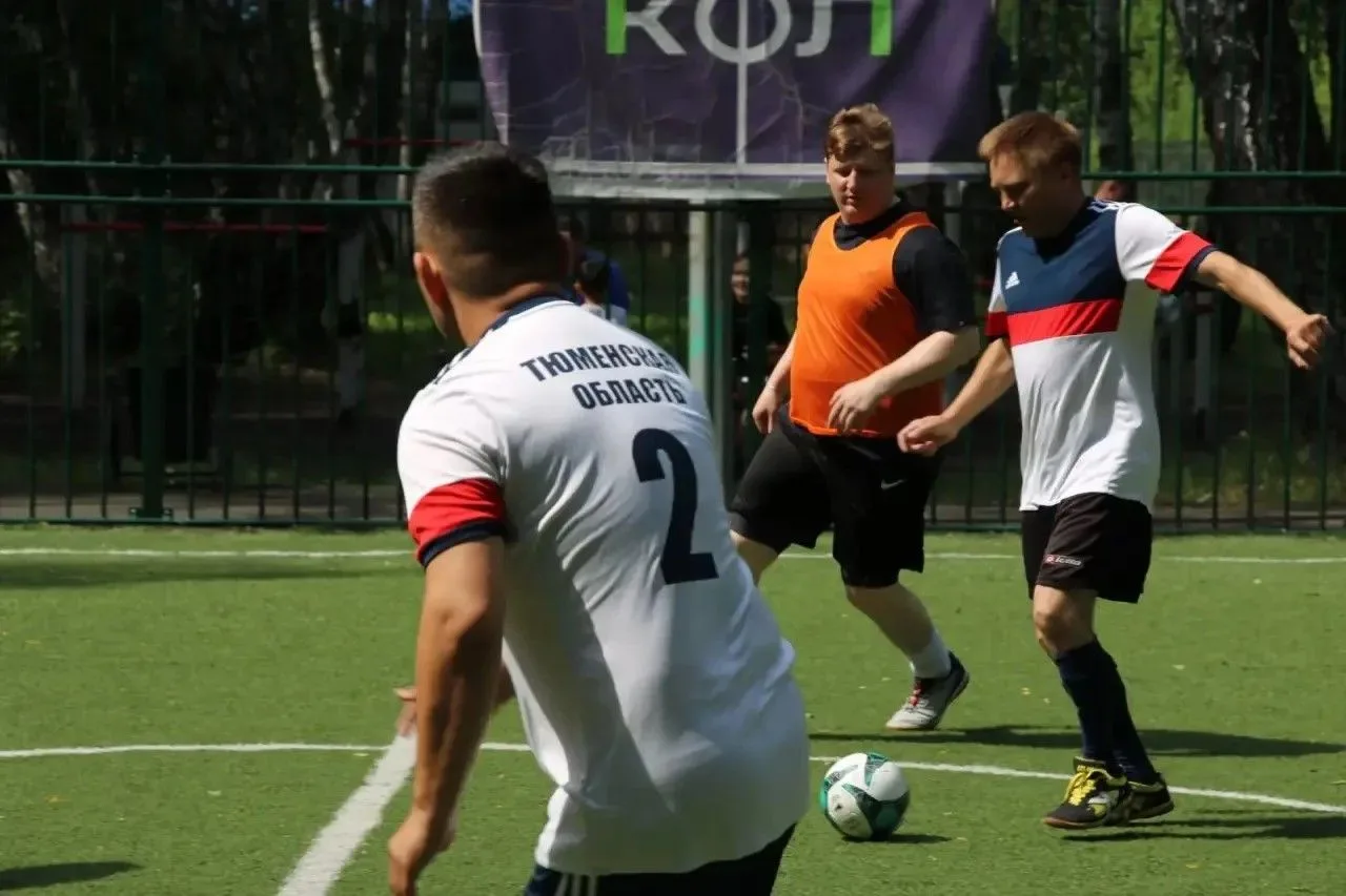 ⚽В Тюменской области прошли соревнования по мини-футболу среди подразделений Тюменского пожарно-спас