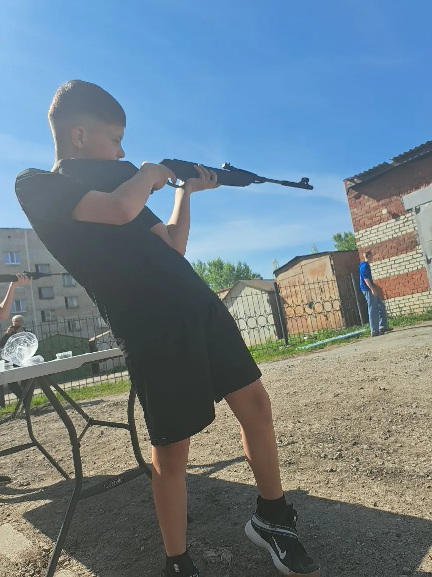Этап «Стрельба».
Робин Гуды в деле😁😁