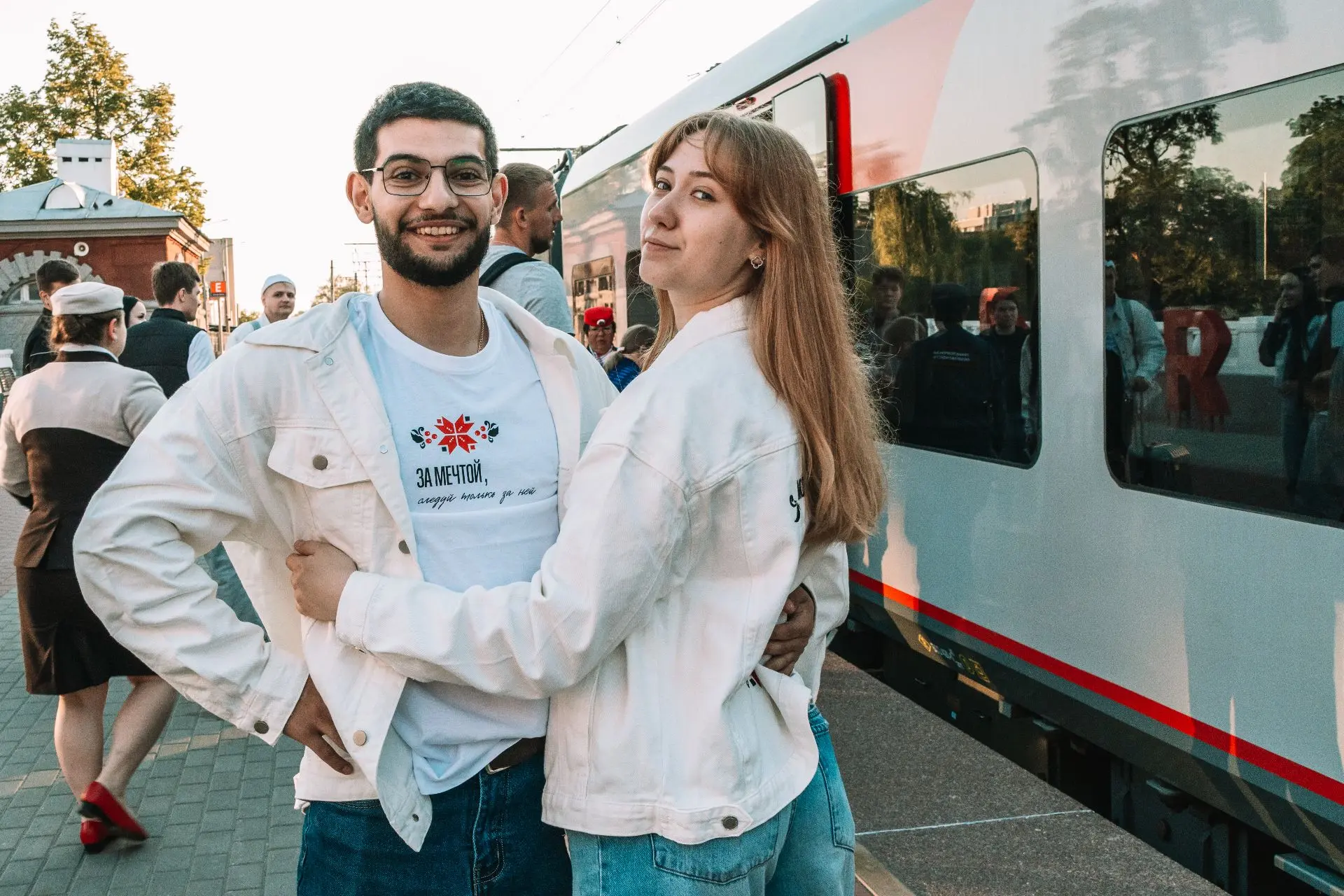 🤩 НАШИ РЕБЯТА ВЗЯЛИ КУРС НА ХАБАРОВСК!

🚂 Наши студенты — Валерия Будницкая и Эдуард Пилоян — отпр