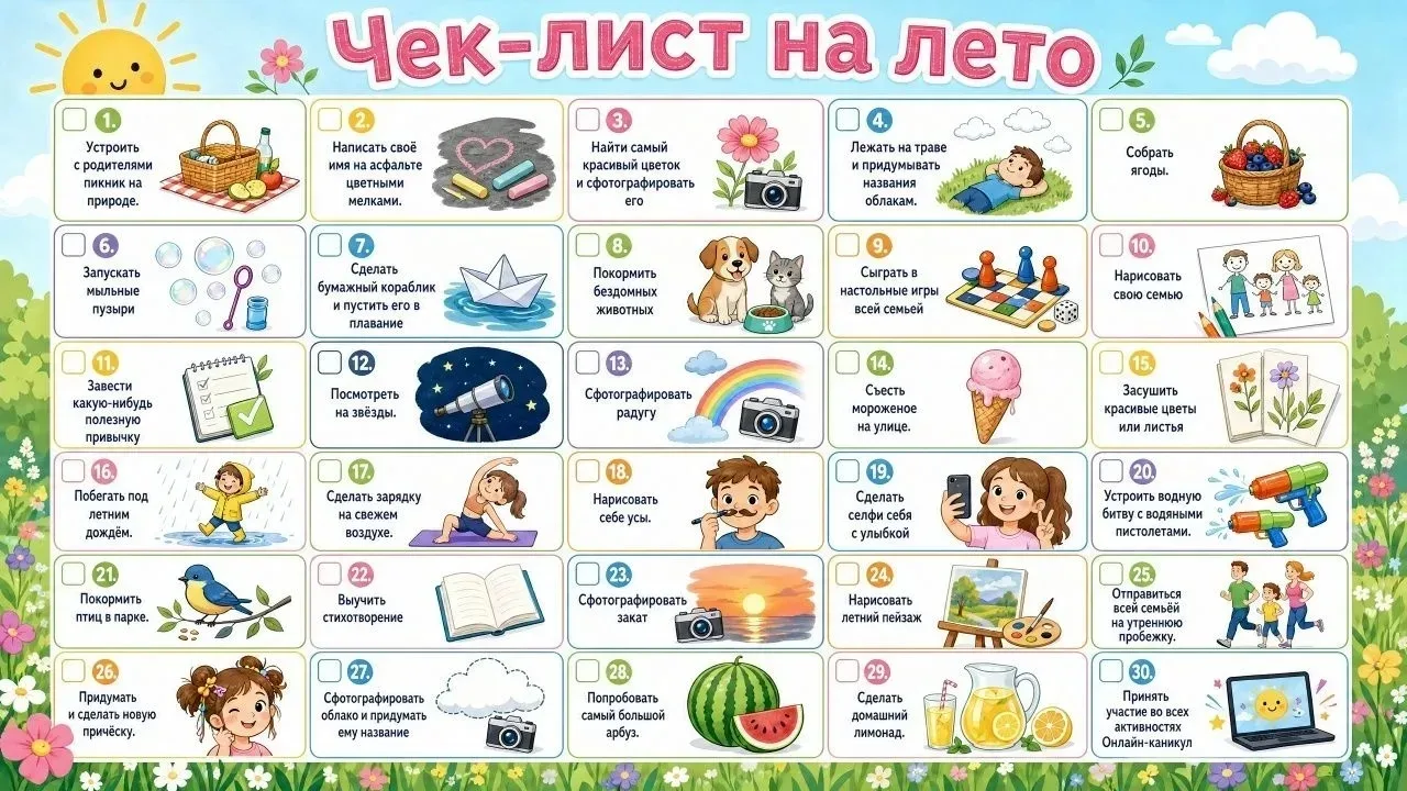 Лето - это время ярких впечатлений, активного отдыха и знакомства с особенностями природы. Вот неско
