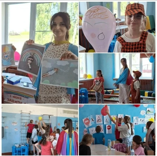 РАДУГА + МОРОЖЕНОЕ = ИДЕАЛЬНЫЙ ДЕНЬ! 
Но сладкий праздник в пришкольном лагере МБОУ "Селекционная СО