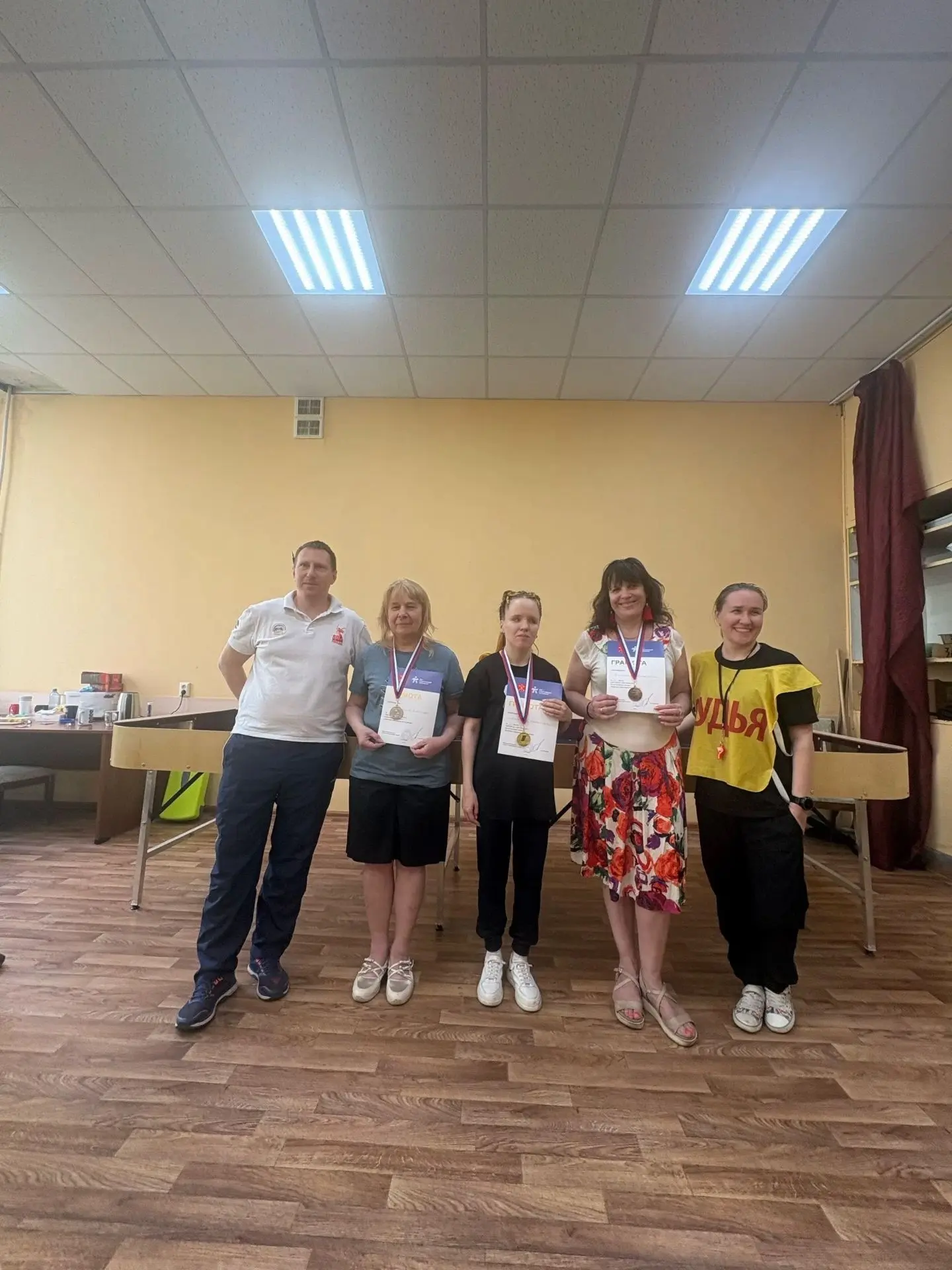 💫В Санкт-Петербурге прошел летний турнир по спорту слепых – в дисциплине настольный теннис🏓 «Белые