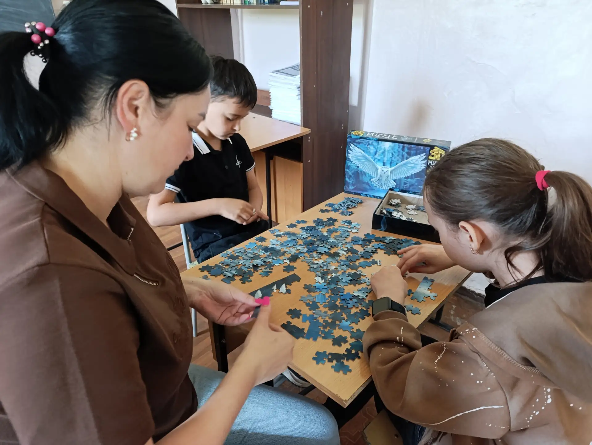 Сегодня в детской площадке досуга для детей "Планета детства" ребята провели замечательный день: они