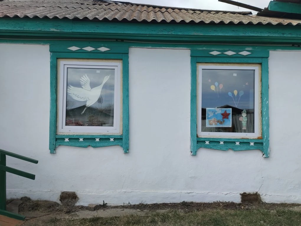 Присоединились к акции Окна Победы