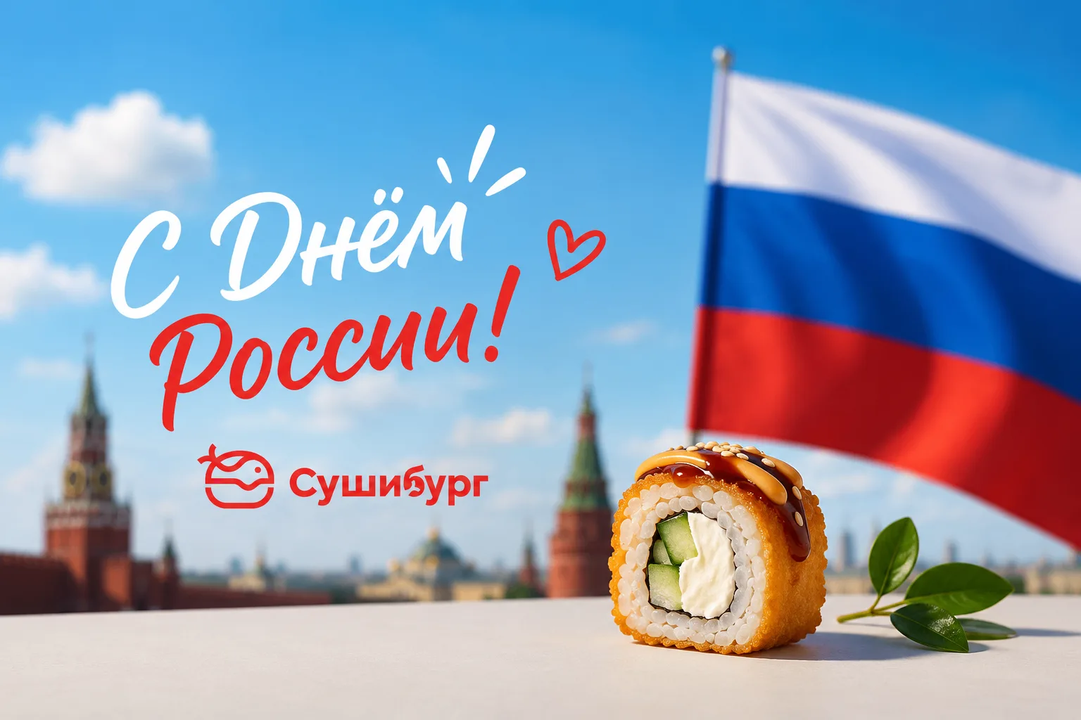 🇷🇺 С Днём России!

Сегодня отличный повод собраться с близкими, отдохнуть от дел и просто провести